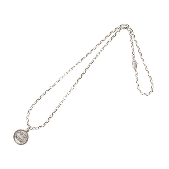 Gucci Double G Silver Silver necklace - Picture 1 of 6